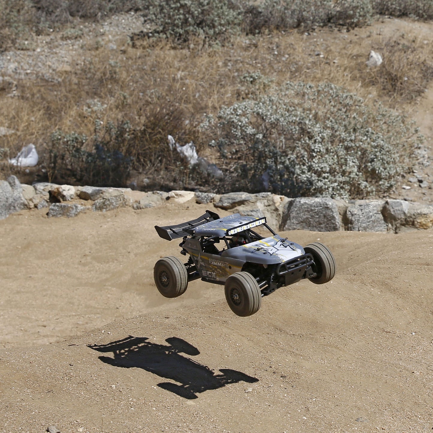 ECX 1/18 Roost 4WD Desert Buggy RTR, Black/Orange INT