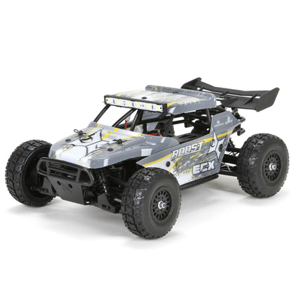 ECX 1/18 Roost 4WD Desert Buggy RTR, Grey/Yellow INT