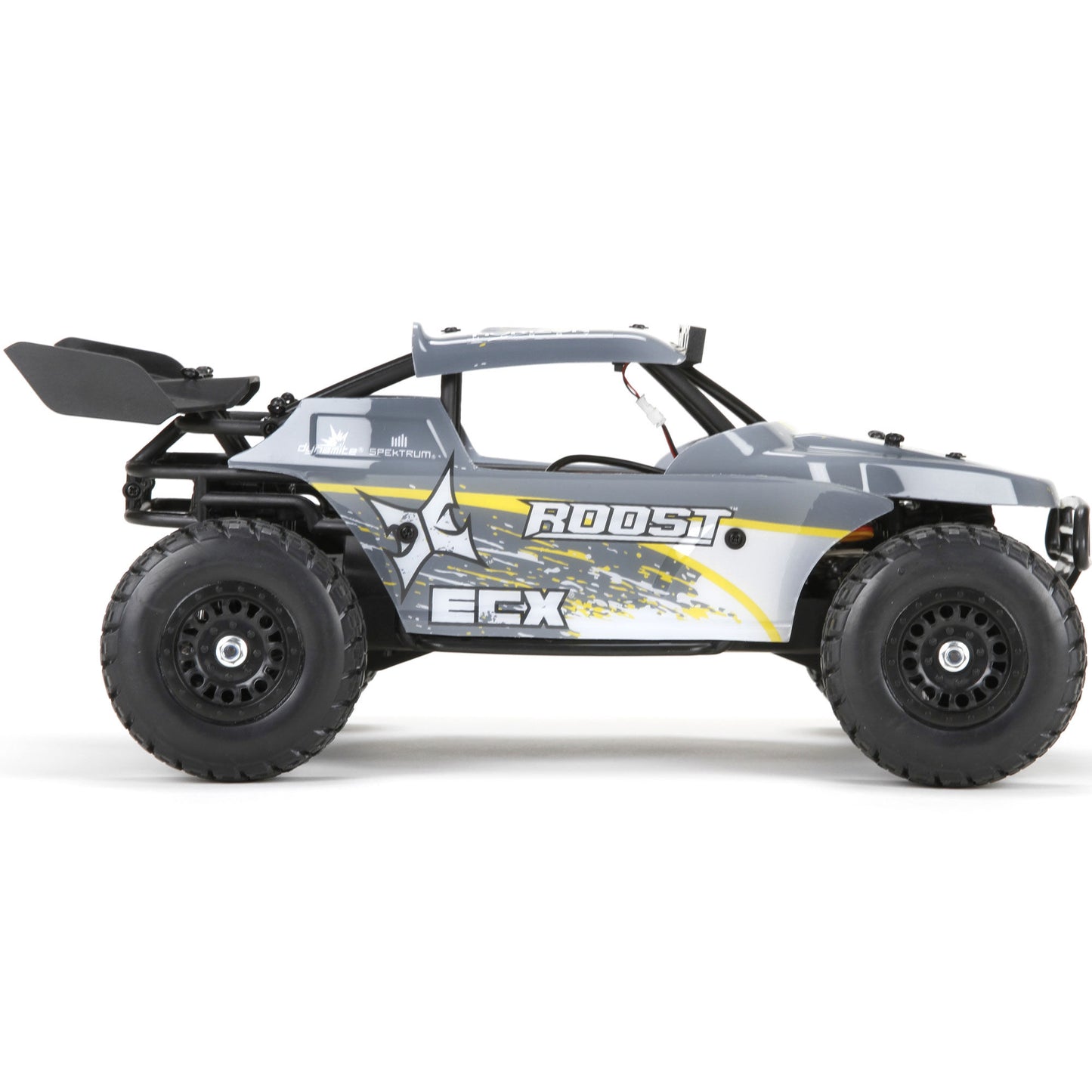 ECX 1/18 Roost 4WD Desert Buggy RTR, Grey/Yellow INT