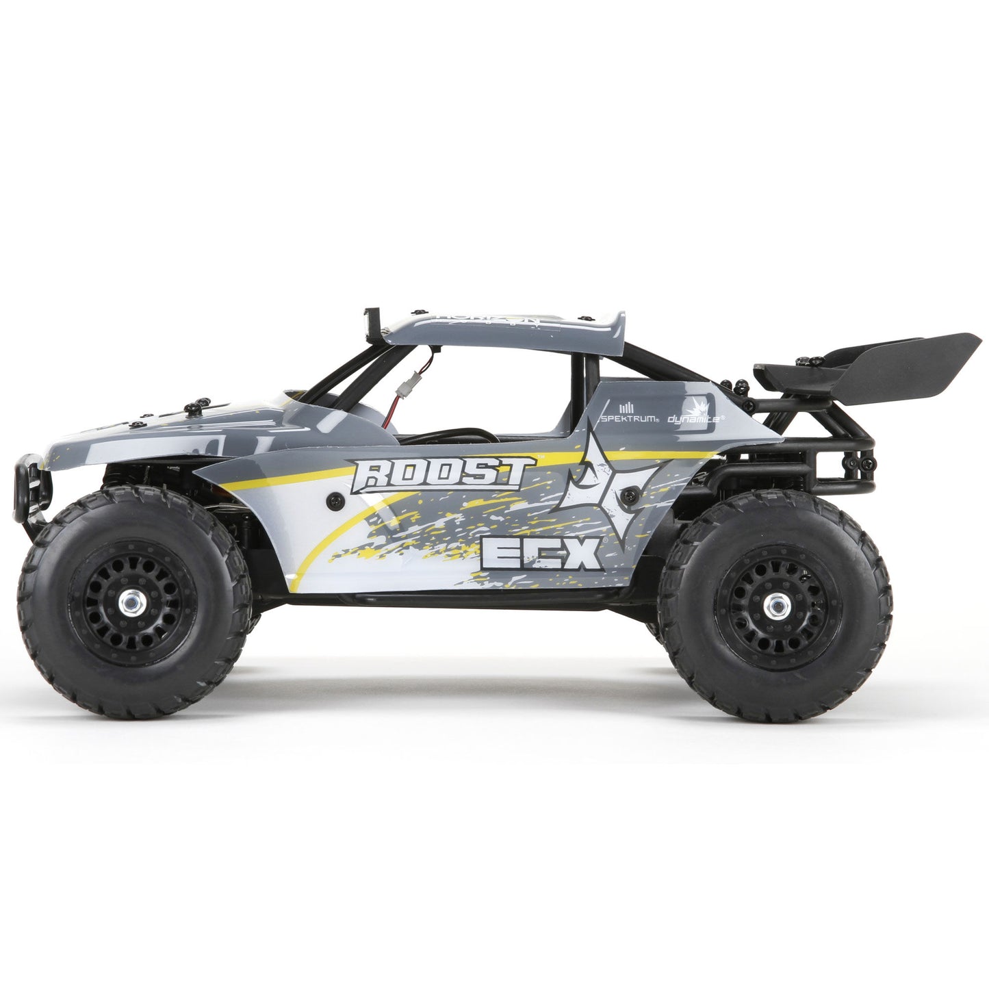 ECX 1/18 Roost 4WD Desert Buggy RTR, Grey/Yellow INT
