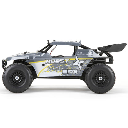 ECX 1/18 Roost 4WD Desert Buggy RTR, Grey/Yellow INT