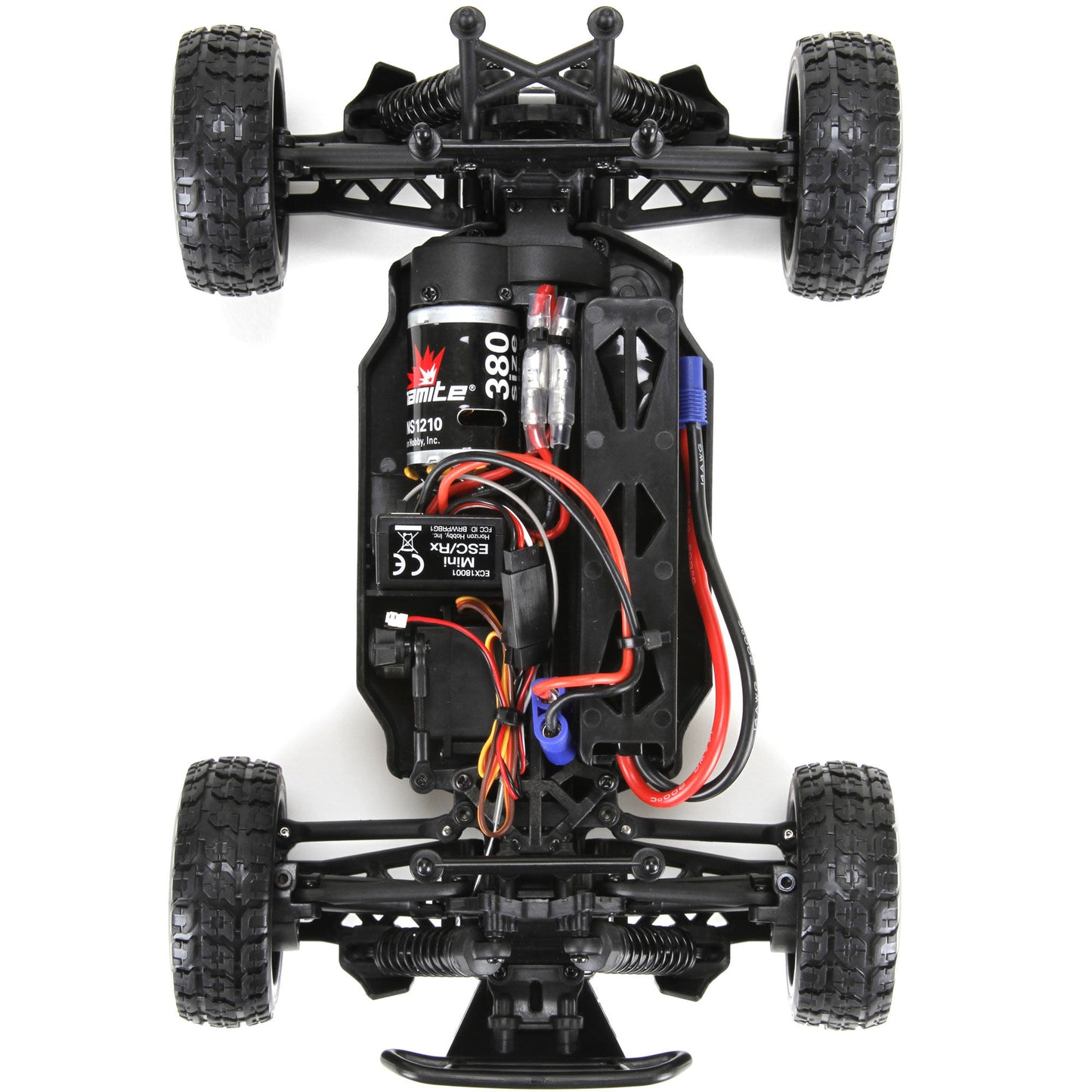 ECX 1/18 Roost 4WD Desert Buggy RTR, Grey/Yellow INT