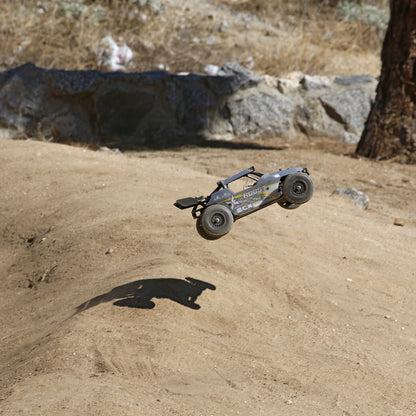 ECX 1/18 Roost 4WD Desert Buggy RTR, Grey/Yellow INT