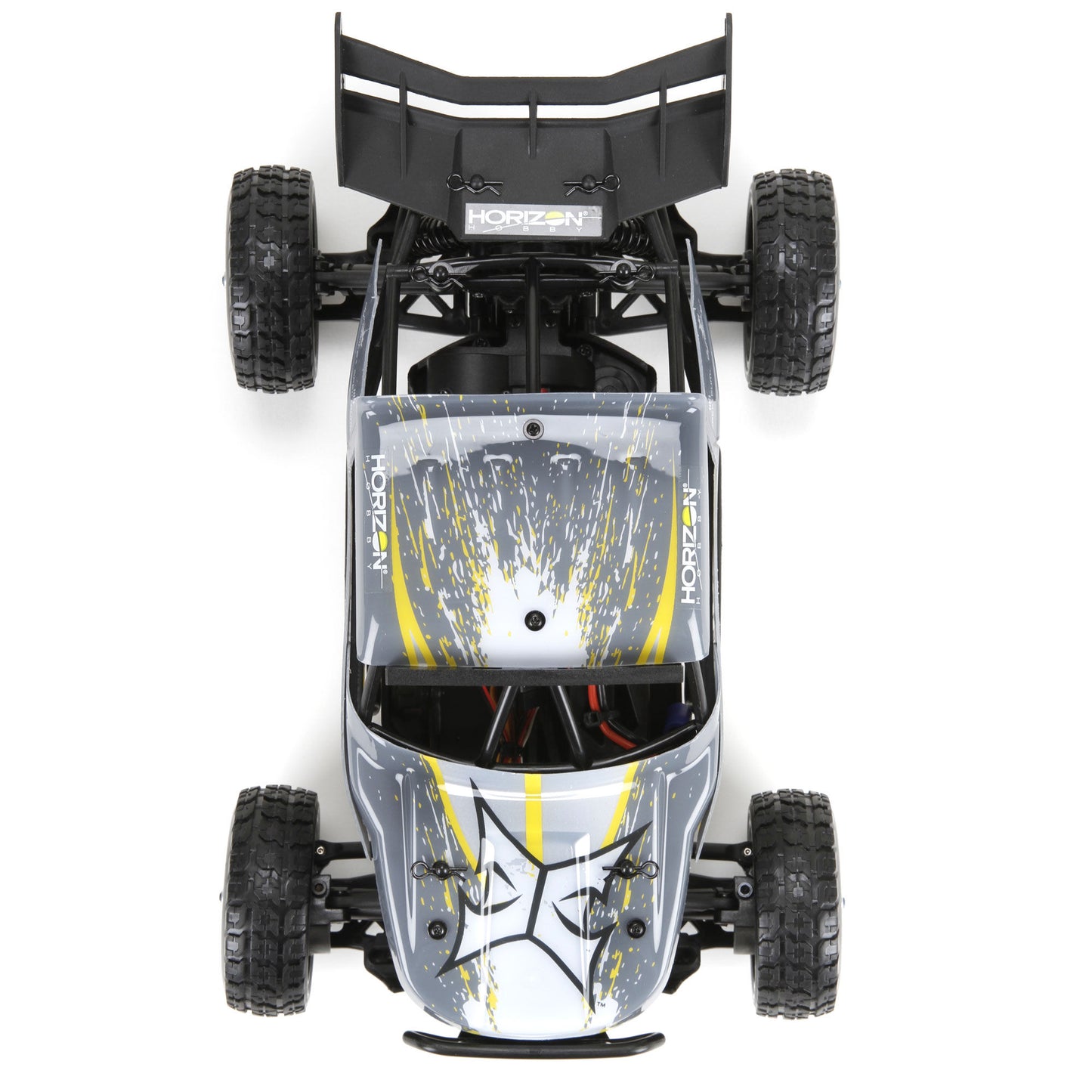ECX 1/18 Roost 4WD Desert Buggy RTR, Grey/Yellow INT