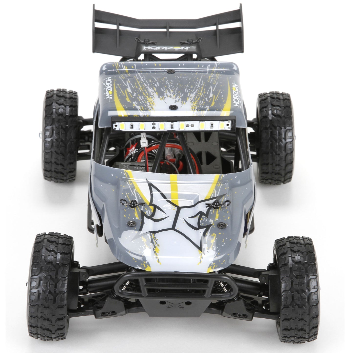 ECX 1/18 Roost 4WD Desert Buggy RTR, Grey/Yellow INT