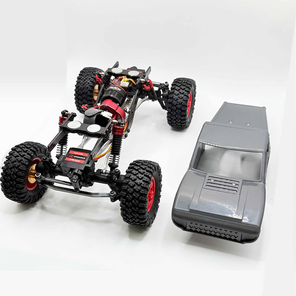 Furitek TerraX Active Pro 4WS ? 1/18 ARTR Crawler Grey Edition