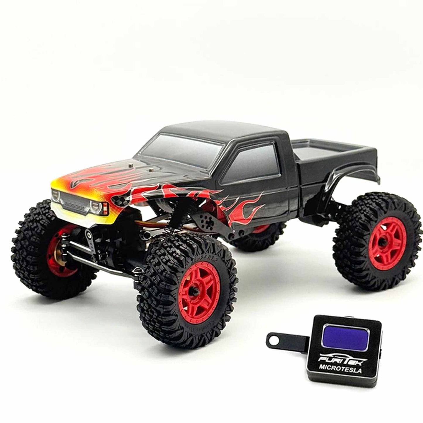Furitek 1/18 ARTR Crawler Black Flame Edition w/ Micro Tesla DigiBoard