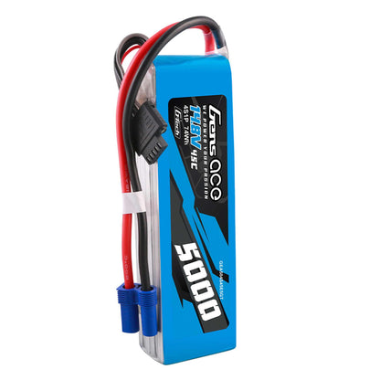 14.8V 5000mAh 4S 45C G-Tech Smart LiPo Battery: EC5