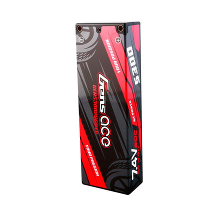 7.4V 5300mAh 2S 60C Hardcase Lipo Battery: XT60