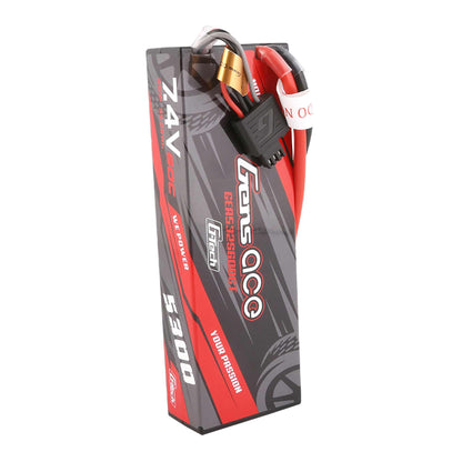 7.4V 5300mAh 2S 60C G-Tech Smart Hardcase LiPo Battery: Deans