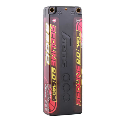 7.6V 6500mAh 2S 140C Hardcase LiHV Battery: 5mm Tubes