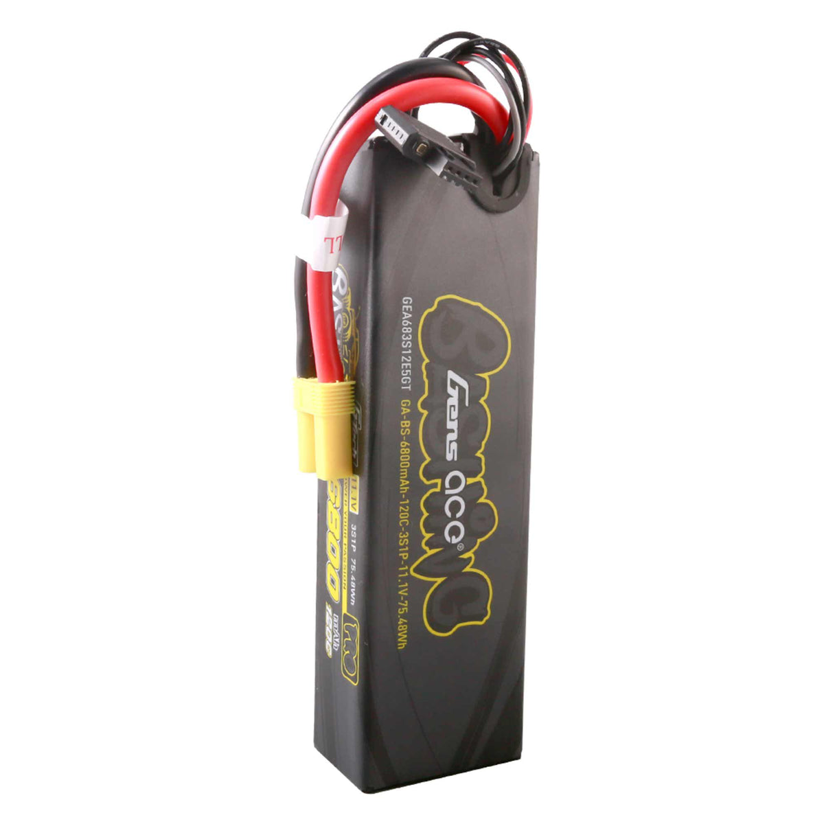 11.1V 6800mAh 3S 120C G-Tech Smart Bashing Hardcase LiPo Battery: EC5