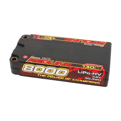 3.8V 8000mAh 1S 130C Shorty LiHV Battery: 5mm Tubes