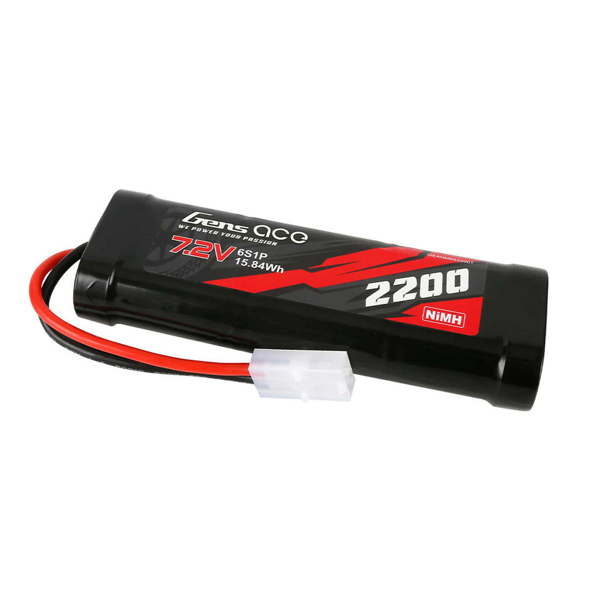 7.2V 2200mAh 6-Cell NiMH Battery: Tamiya