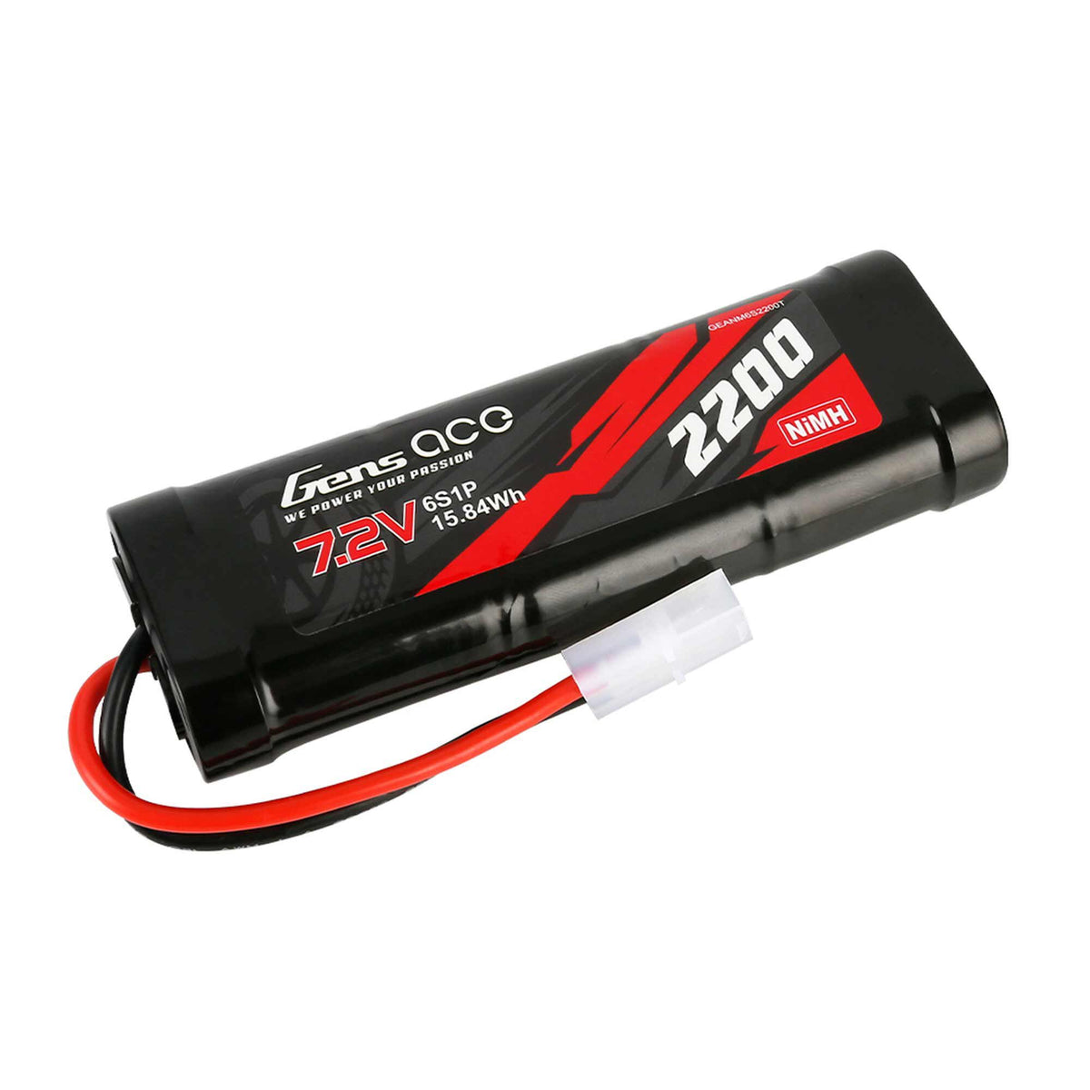 7.2V 2200mAh 6-Cell NiMH Battery: Tamiya