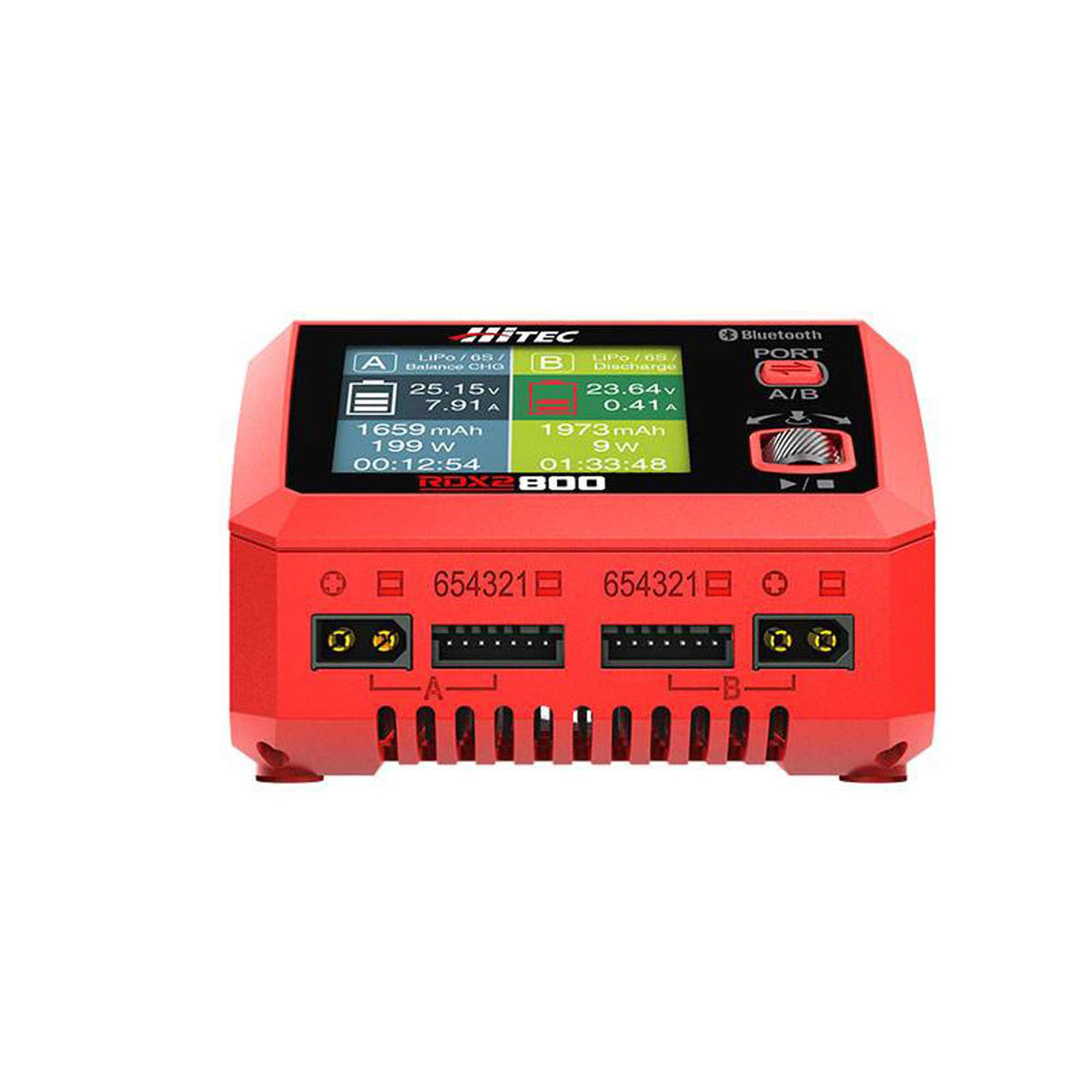 Hitec - RDX2 800 AC/DC High Power Dual Port Charger
