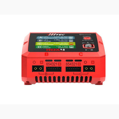 Hitec - RDX4 4 Port AC/DC Charger