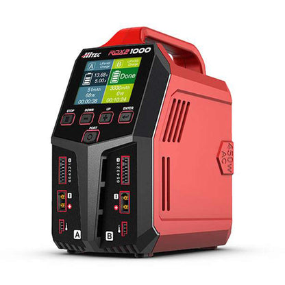 Hitec - RDX2 1000 AC/DC Dual Port Charger/Discharger/Power Sup