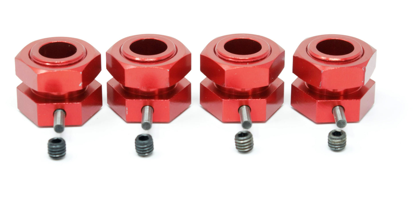 KRATON 8S EXB - 24mm Hex Hubs (aluminum Wheel nuts pins screws Arrma 1/5 ARA5808V2