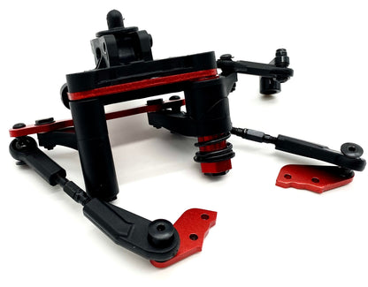 Arrma LIMITLESS V2 6s - STEERING Set bellcrank top plate infraction typhon ARA7116V2