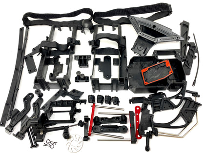 Arrma INFRACTION 6s - Battery Tray Sway Bars hand-brake disc braces v2 ARA7615V2