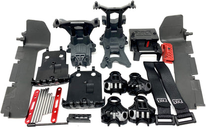 Arrma GRANITE 4x4 3s BLX - Side Guards, Towers Mounts Bulkhead Bumpers ARA4302V3