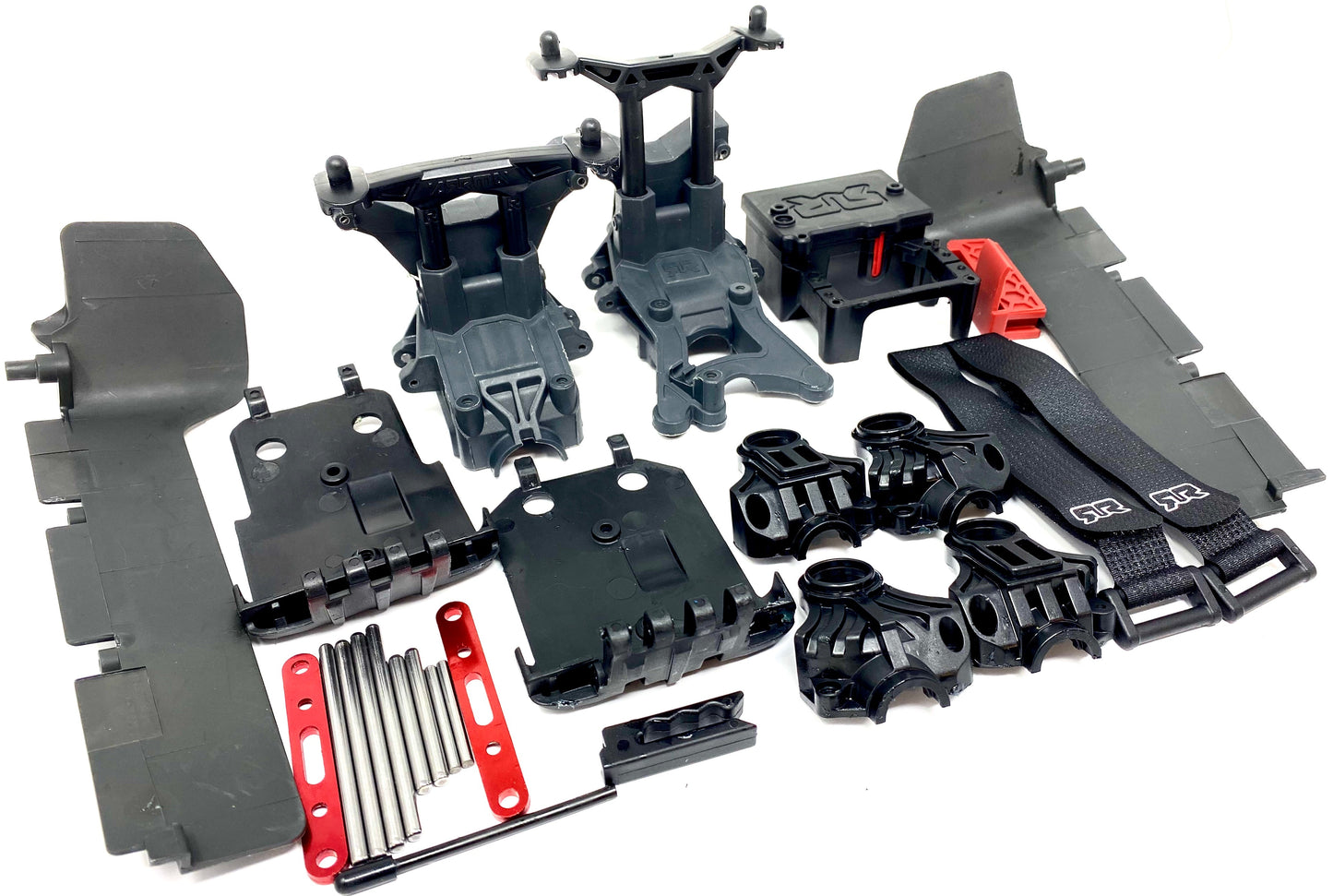 Arrma GRANITE 4x4 3s BLX - Side Guards, Towers Mounts Bulkhead Bumpers ARA4302V3
