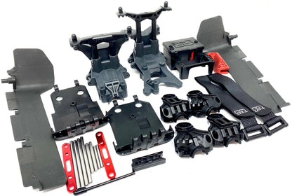 Arrma GRANITE 4x4 3s BLX - Side Guards, Towers Mounts Bulkhead Bumpers ARA4302V3