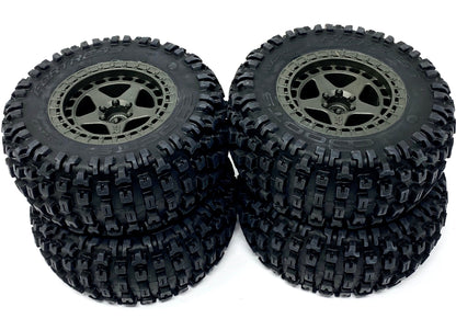 Arrma SENTON 4x4 3s BLX - TIRES & Wheels (tyres rims DBoots Fortress ARA4303V3