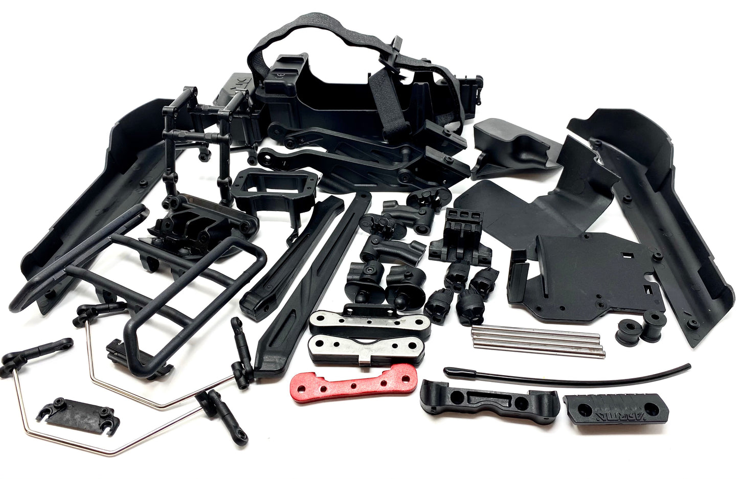 Arrma KRATON 6s V5 BLX - Side Guards, Battery Tray, Roll Tower wing mount ARA8608V5