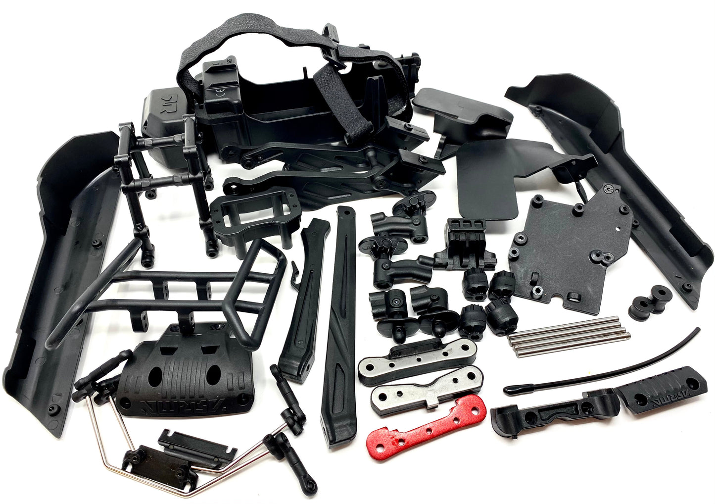 Arrma KRATON 6s V5 BLX - Side Guards, Battery Tray, Roll Tower wing mount ARA8608V5