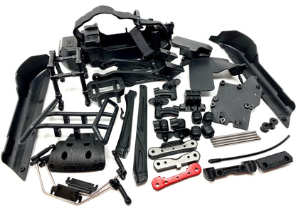 Arrma KRATON 6s V5 BLX - Side Guards, Battery Tray, Roll Tower wing mount ARA8608V5