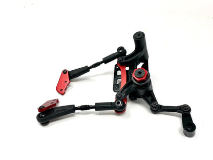 Arrma TYPHON 6s V5 BLX - STEERING Set bellcrank servosaver ARA8606V5