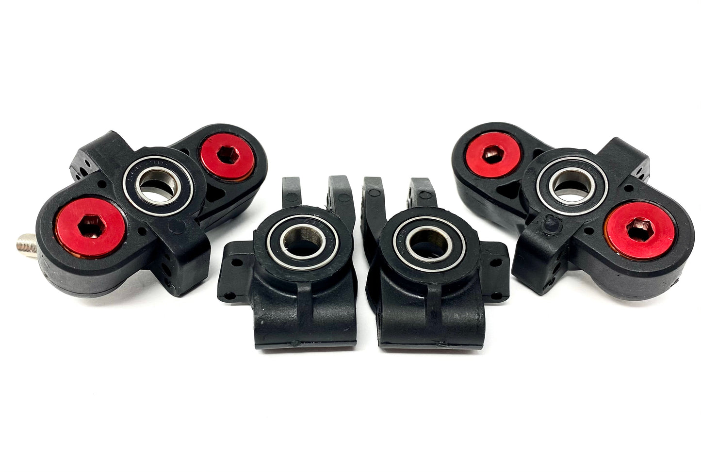 Arrma FELONY 6s - HUBS (blocks bearings Front/Rear limitless Typhon ARA7617V2