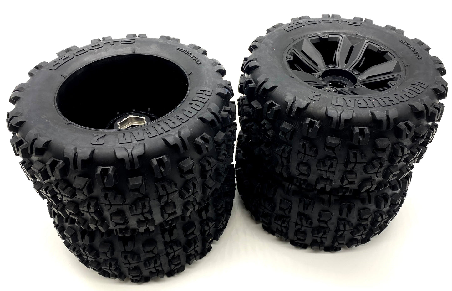 KRATON 8S EXB - TIRES & Wheels (tyres rims DBoots COPPERHEAD2 BB MT Arrma ARA5808V2