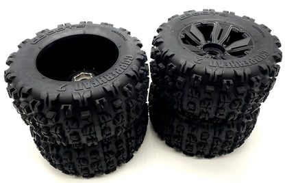 KRATON 8S EXB - TIRES & Wheels (tyres rims DBoots COPPERHEAD2 BB MT Arrma ARA5808V2