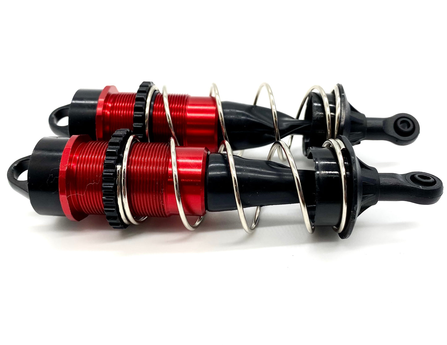Arrma TYPHON 6s V5 BLX - Front Shocks (Assembled Dampers & Springs red ARA8606V5
