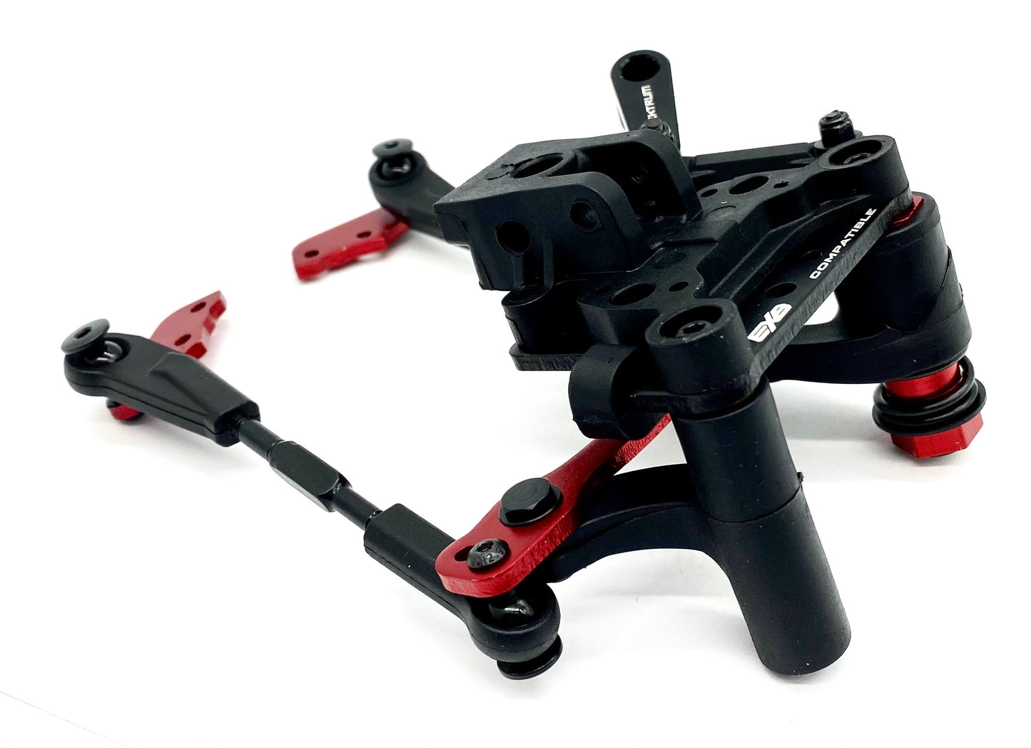 Arrma MOJAVE 6s BLX V2 - STEERING Set 23t servo horn bellcrank top plate rack ARA7604V2