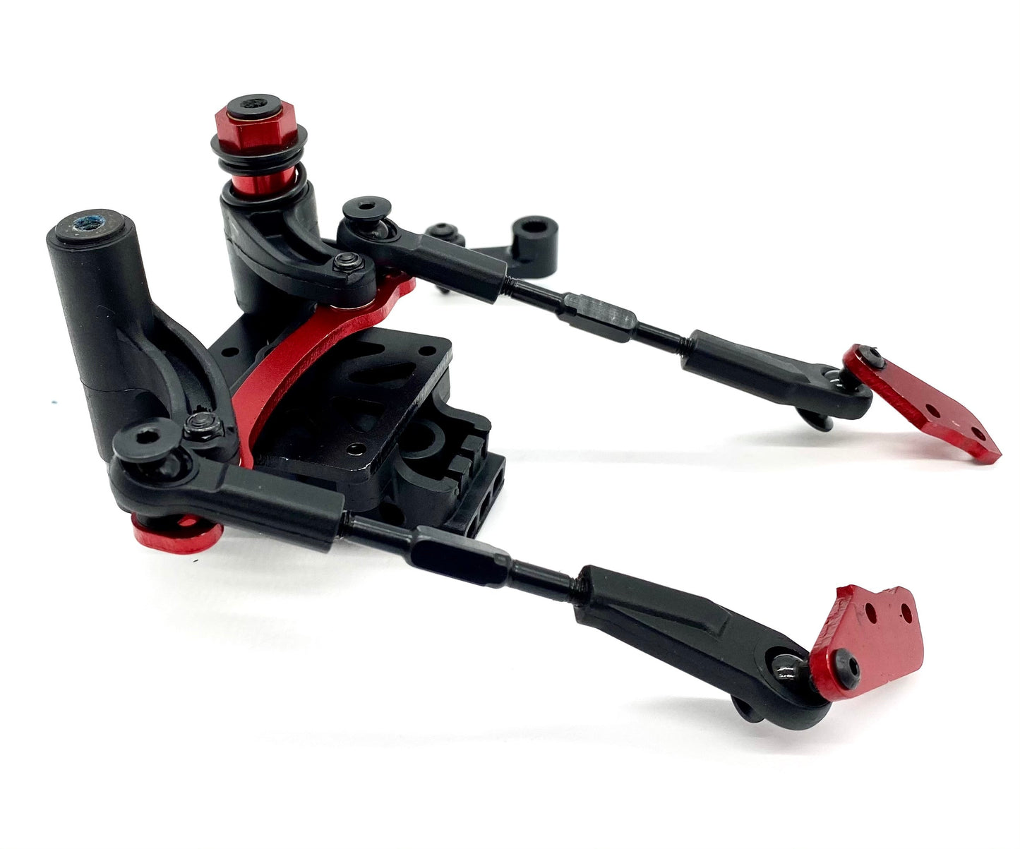 Arrma MOJAVE 6s BLX V2 - STEERING Set 23t servo horn bellcrank top plate rack ARA7604V2