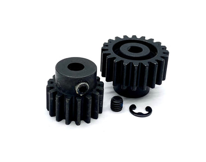 Arrma MOJAVE 6s BLX V2 - Pinion Gears (16t 20t steel Mod 1 SAFE-D5 5mm shaft ARA7604V2