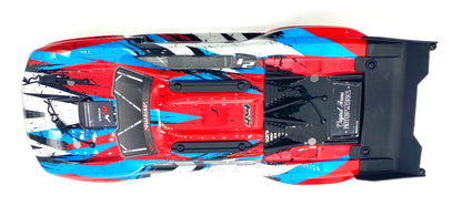 Arrma VORTEKS 4x4 3s BLX - Body Shell (Red/White painted decalled ARA4305V3