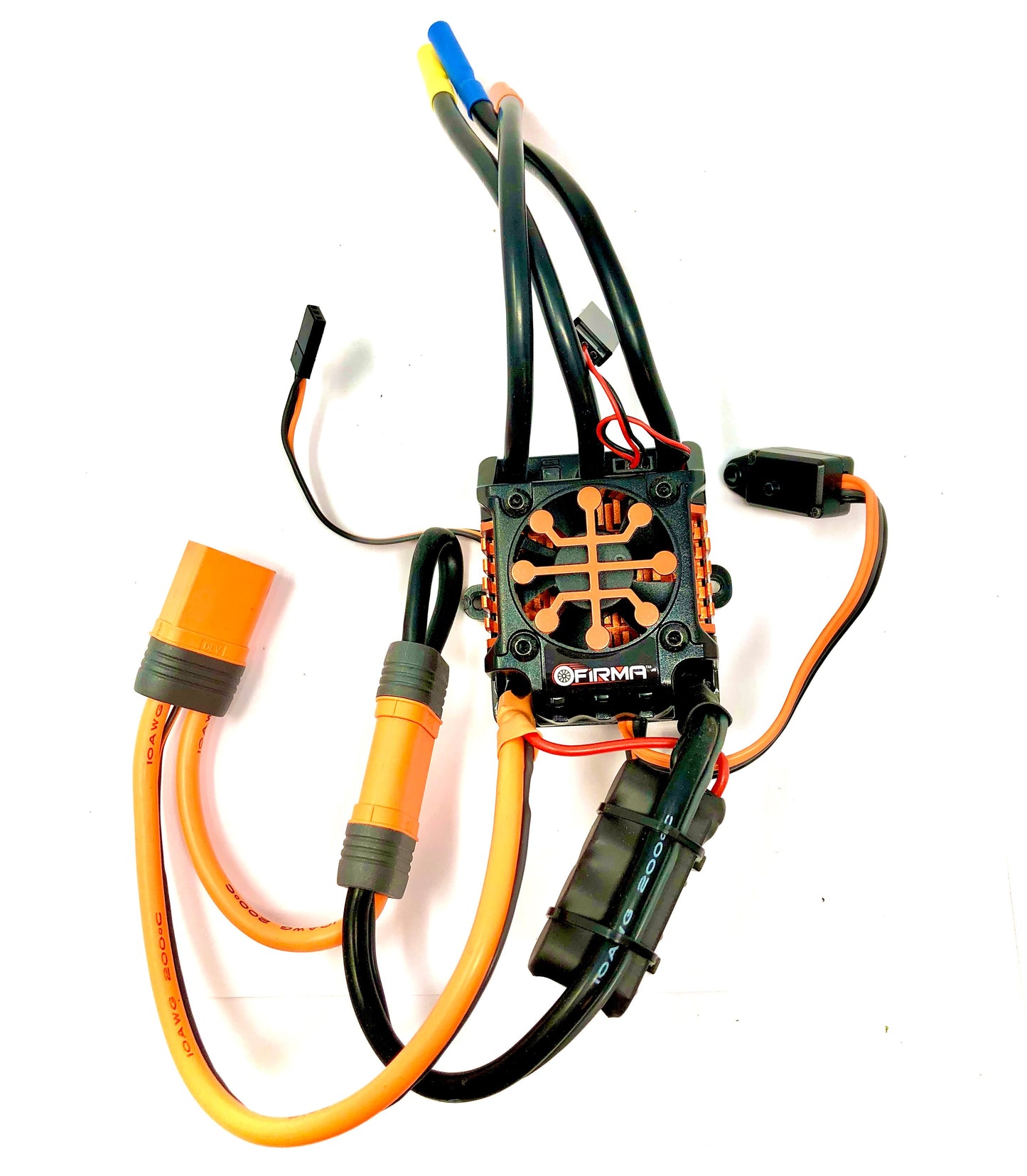 Arrma FELONY 6s - Brushless ESC ORANGE Speed Control Spektrum Firma 150a ARA7617V2