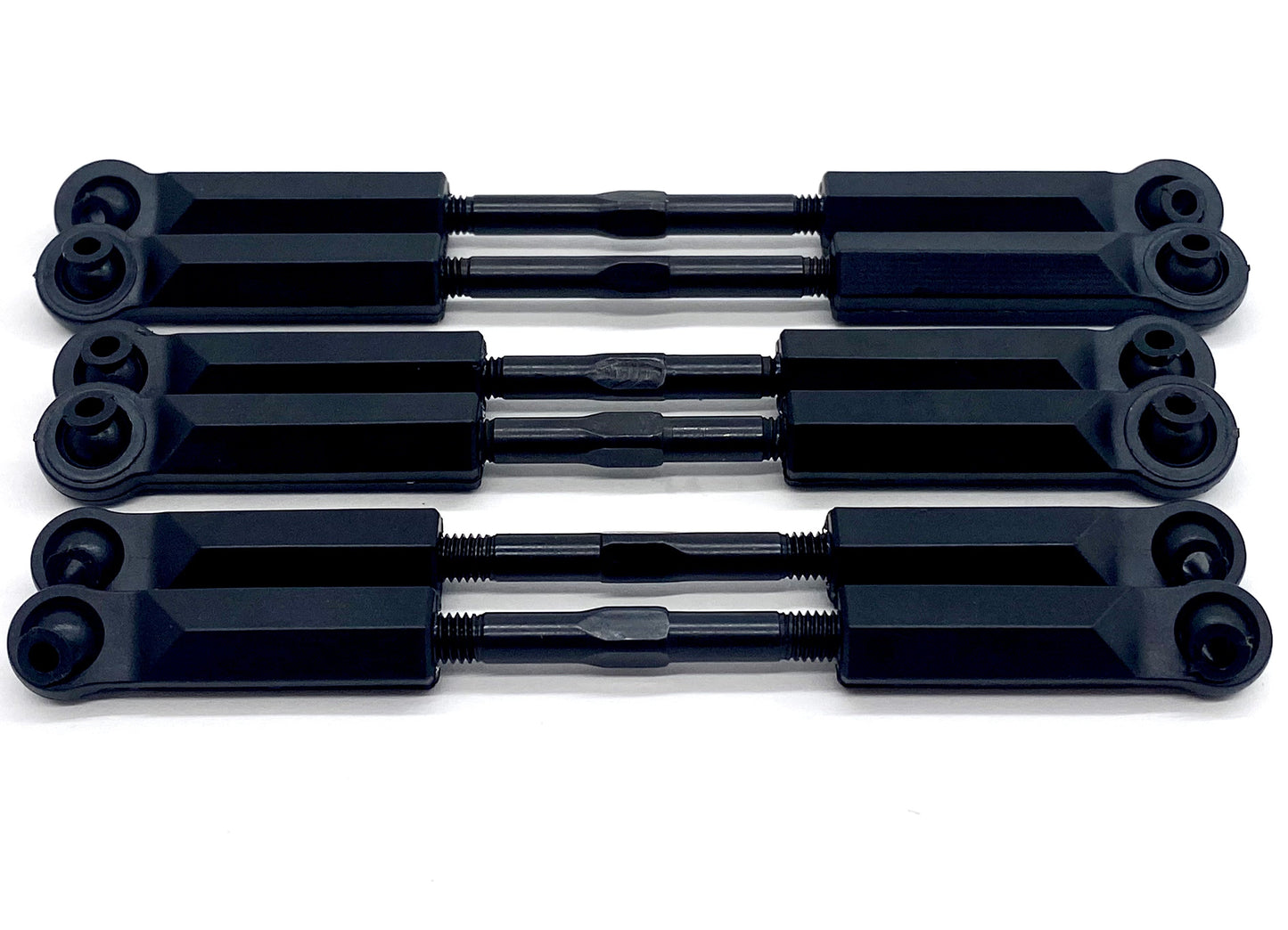 Arrma KRATON 4s 4x4 - Tie Rods, Steel , M4 x 85mm and 95mm Black w/ball ends ARA4408V2