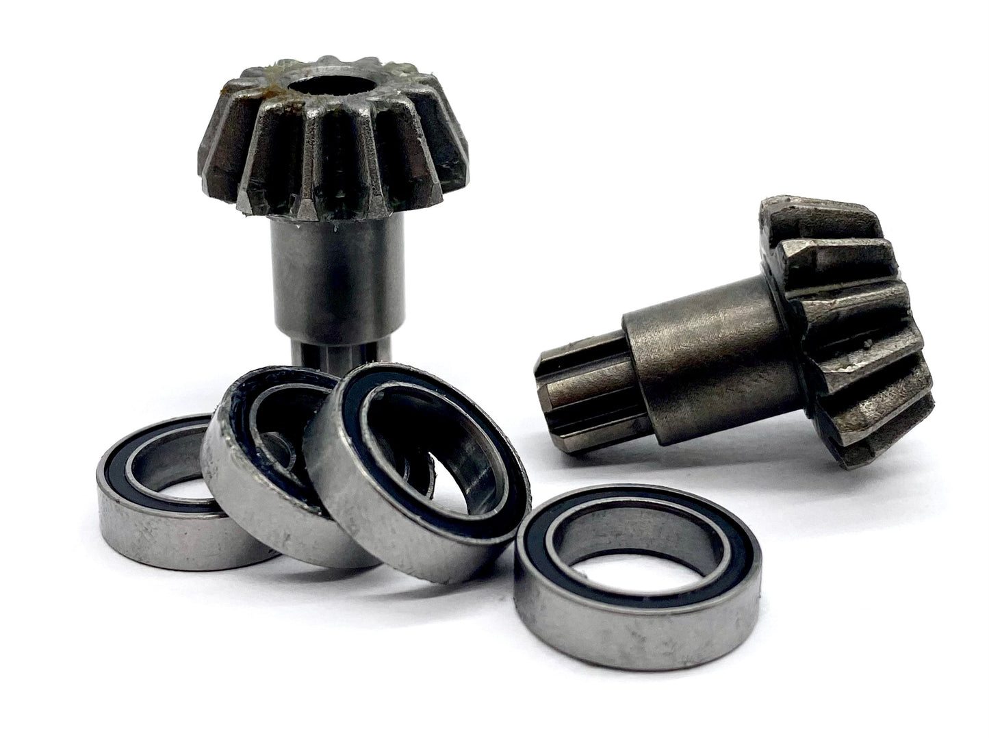 Arrma TYPHON 4x4 223s - Input BEVEL Gears metal 13t & bearings senton ARA4306V4