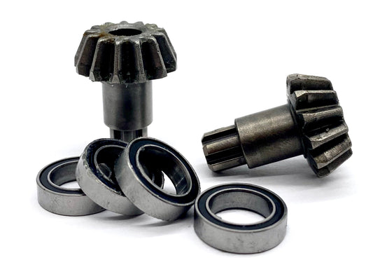 Arrma OUTCAST 4s 4x4 - input BEVEL Gears metal kraton HD 13t & bearings ARA4410V2