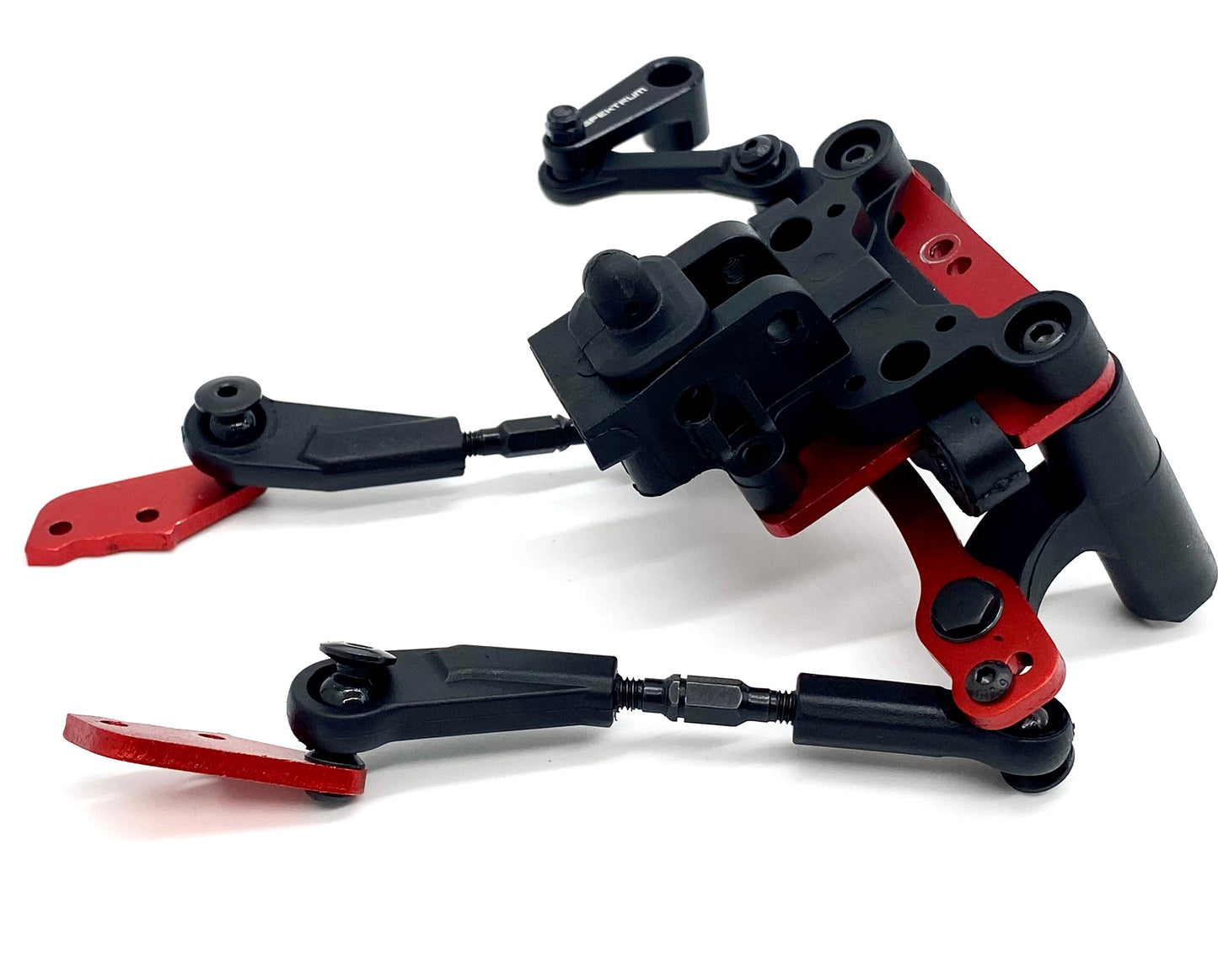 Arrma LIMITLESS V2 6s - STEERING Set bellcrank top plate infraction typhon ARA7116V2