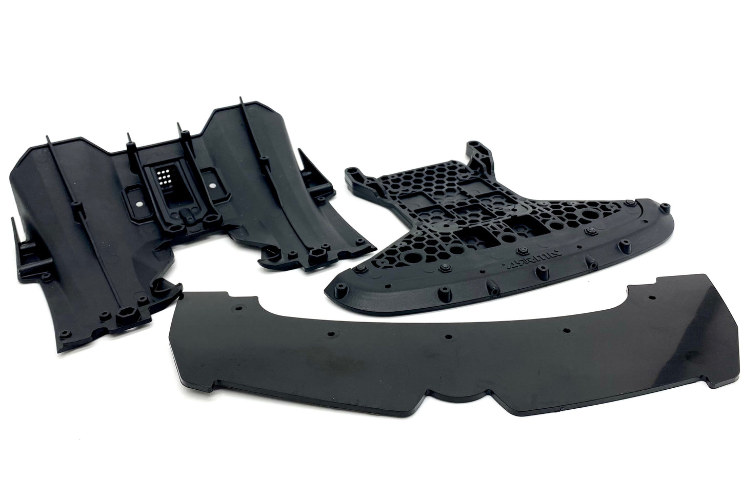 Arrma LIMITLESS v2 6s - FRONT BUMPER mount splitter skid & Diffuser ARA7116V2