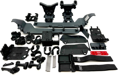 Arrma KRATON 4s 4x4 - Side Guards, Battery mount, radio box, wing mount T3/T4 ARA4408V2