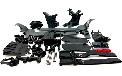 Arrma KRATON 4s 4x4 - Side Guards, Battery mount, radio box, wing mount T3/T4 ARA4408V2