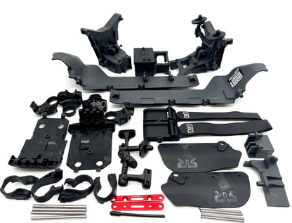 Arrma OUTCAST 4s 4x4 - Side Guards, Battery mount, radio box, wing mount T3/T4 ARA4410V2